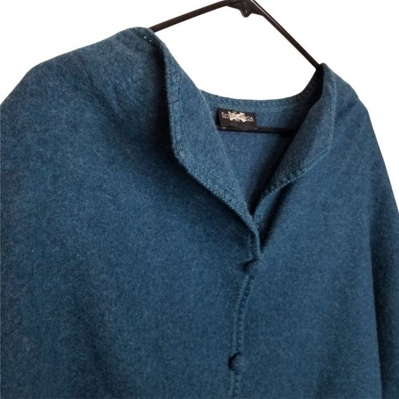 Estirpe Inca Womens Blue Wool Crochet Trim Fringe - Picture 5 of 7